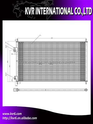 Auto Ac Condenser For HONDA CIVIC HATCHBACK 02-05 OEM 80110S5TE01