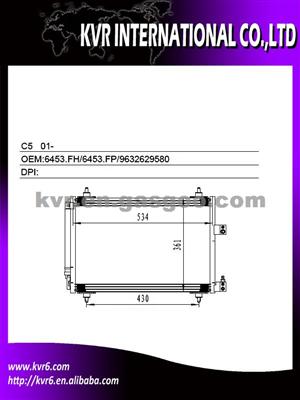 Auto A/C Condenser For CITROEN C5 I Oem 6453.FH