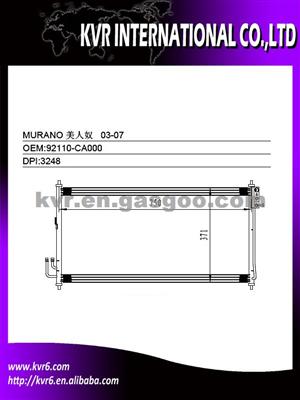 Parellel Flow Ac Condenser FOR NISSAN OEM 92110-CA000