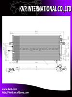 Auto Car Condenser For NISSAN MAXIMA 1999-2000 A33 OEM 92100-2Y960