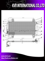 Parellel Flow A/C Condenser For MAZDA 6 (07-) 1.8 I 16V OEM GSYD-61-48ZA