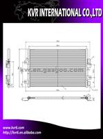 Air Conditioner Condenser For RENAULT KANGOO'04 SMALL PICK UP OEM 8200137650