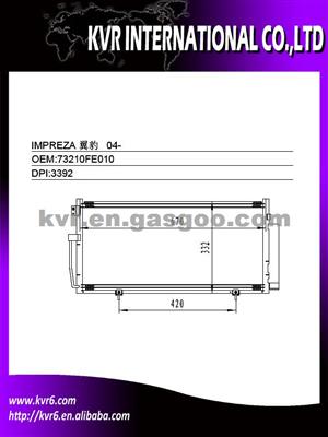 Auto Ac Condenser FOR SUBARU OEM 73210FE010