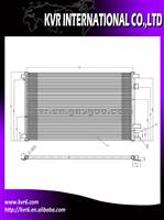 Car Aluminum Condenser For RENAULT MEGANE II OEM 8200115543/8200.223.000