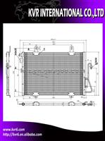 Good Quality AC Auto Aluminum Condenser For RENAULT CLIO 98.3-99.9 OEM 7700414103