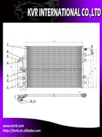 Auto Air Conditioning System Condenser For RENAULT KANGOO II 03 OEM 8200221132