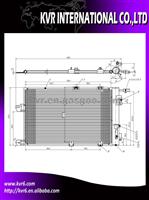 Automotive Air Condenser For OPEL ASTRA-G/ZAFIRA 98 OEM 1850055/1850074/1850057/9118897