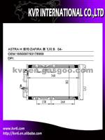 Auto Air Conditioning System Condenser For OPEL ASTRA H/ZAFIRA B Oem 1850097