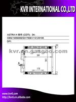 Auto Air Condition Condenser For OPEL ASTRA H/ZAFIRA B (CDTI) Oem 1850099