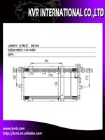 Aftermarket Ac Condenser For SUZUKI OEM 95311-81A00