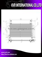 Car Air Conditioning Condenser For CHEVROLET SPARK 07 OEM 96591582