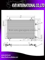 Auto Air Condition Condenser For CITROËN BERLINGO (08-) 1.6 HDI OEM 6455.CX/6455GH/6455GL
