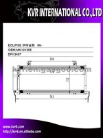Auto Condenser For MISUBISHI OEM MN121365