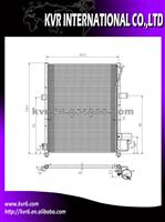 Auto Air Conditioner Condenser For MITSUBISHI L200 PICKUP/Triton 06-08 OEM 7812A171