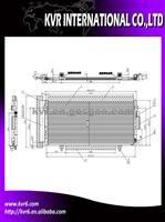 Auto Condenser For Subaru Impreza 2008 OEM 73210-AG000