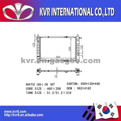 DAEWOO Radiator For MATIZ 96314162