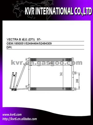 Air Conditioning Condenser For OPEL VECTRA B (DTI) Oem 1850051