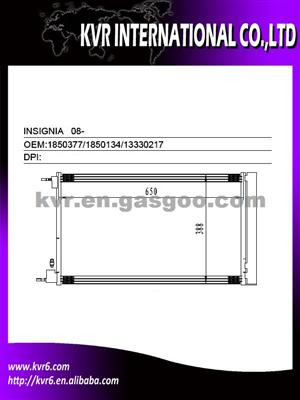 High Quality Condenser For OPEL INSIGNIA Oem 1850377