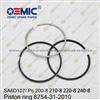 Komatsu SA6D107 Engine Parts Liner Kits Overhaul Kits PISTON RING