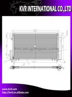 Car A/C Condenser For HONDA OEM 80110-SNN-A41