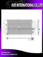 Car Air Condition Condenser For HONDA OEM 80110-SNA-A42