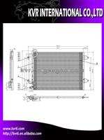 Car Air Conditioner Condenser For VOLKSWAGEN OEM 3C0.820.411 C