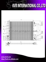 Auto Air Conditioning Condenser For NISSAN OEM 92100-1HS2A-A092