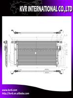 Auto Air Conditioner Condenser For HYUNDAI OEM 97606-2B000 976062B200