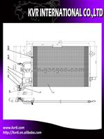 Auto Condenser For VOLKSWAGEN OEM 8D0260401A 8D0260401C 8D0260401D 8D0260401J 8D0260403C 8D0260403E