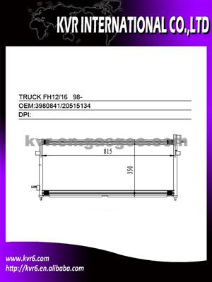 Good Quality AC Auto Aluminum Condenser For VOLVO TRUCK FH12/FH16 Oem 3980841