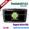 Android Car Dvd For VW With Gps Navigation Radio Dvd Player BT SWC Mirror Link WiFi Hot Spot