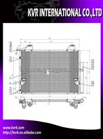 Automotive Air Condenser For TOYOTA OEM 88460-0K020
