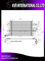 Auto Air Conditioner Condenser For VOLKSWAGEN OEM 1J0820413A 1J0820413B 1J0820413E 1J0820413L 1J0820413N 1J0820411D