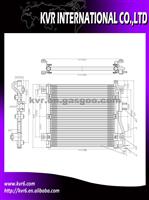 Oe Quality Condenser For HYUNDAI OEM 97606-4A102