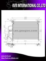 Auto Conditioning System Condenser For DAEWOO OEM 96274635/96303204