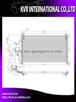 Auto Air Conditioning System Condenser For DAEWOO OEM 96484258/96211815/96394346/96207354