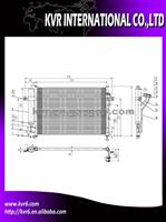 Condenser Manufacturer For HYUNDAI OEM 97606-1C300 97606-1C100