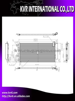 Auto Air Condition Condenser For BMW OEM 64531490572