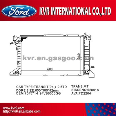 Aftermarket Radiator For FORD TRANSIT 2.5TD OEM 7045714/7242485/94VB8005GC