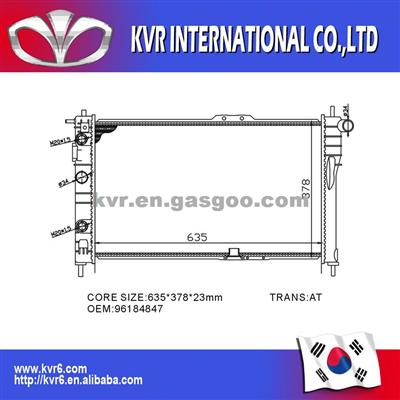 Daewoo Auto Radiator For CIELO96184847