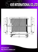 Car Air Conditioner Condenser For TOYOTA OEM 88460-60430