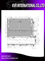 Car Air Conditioning Condenser For BENZ OEM 202.800.0570 202.830.0870