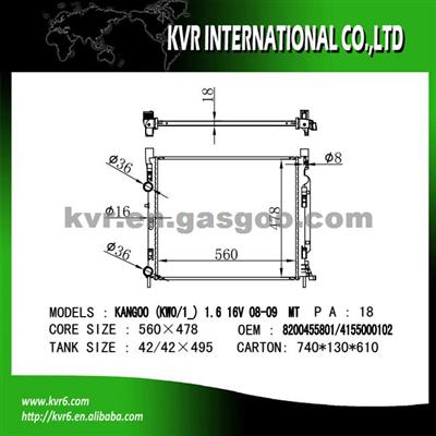 Auto Parts For RENAULT KANGOO OEM 8200455801