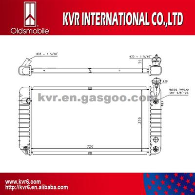 Mechanical Aluminum Radiator For OLDSMOBILE CUTLASS CALAIS 3.1 OEM 52455459