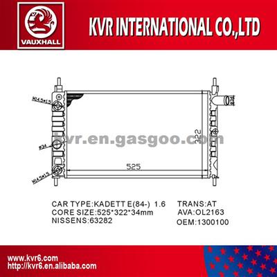 Brazing Radiator For VAUXHALL ASTRA B 1.6i OEM 1300100