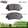 D1623-8836 Front Auto Brake Pad For Mazda CX-5 2013 Year