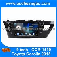 Ouchusngbo 9 Inch Radio Head Unit MediaToyota Corolla 2015 Support GPS RDS BT SWC