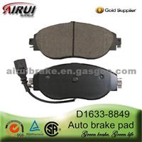 D1633-8849 Front Brake Pad For 2012 Volkswagen Passat CC