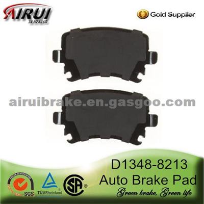 D1348-8213 Hi-Quality Brake Pad For AUDI A6 2010-2011/VOLKWAGEN PASSAT 2005-/TIGUAN 2007-/CC 2009-2014