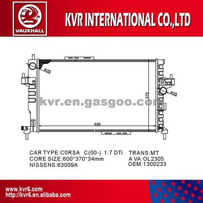 Factory Radiator For VAUXHALL COMBO 1.7 Dti OEM 1300233/9196694